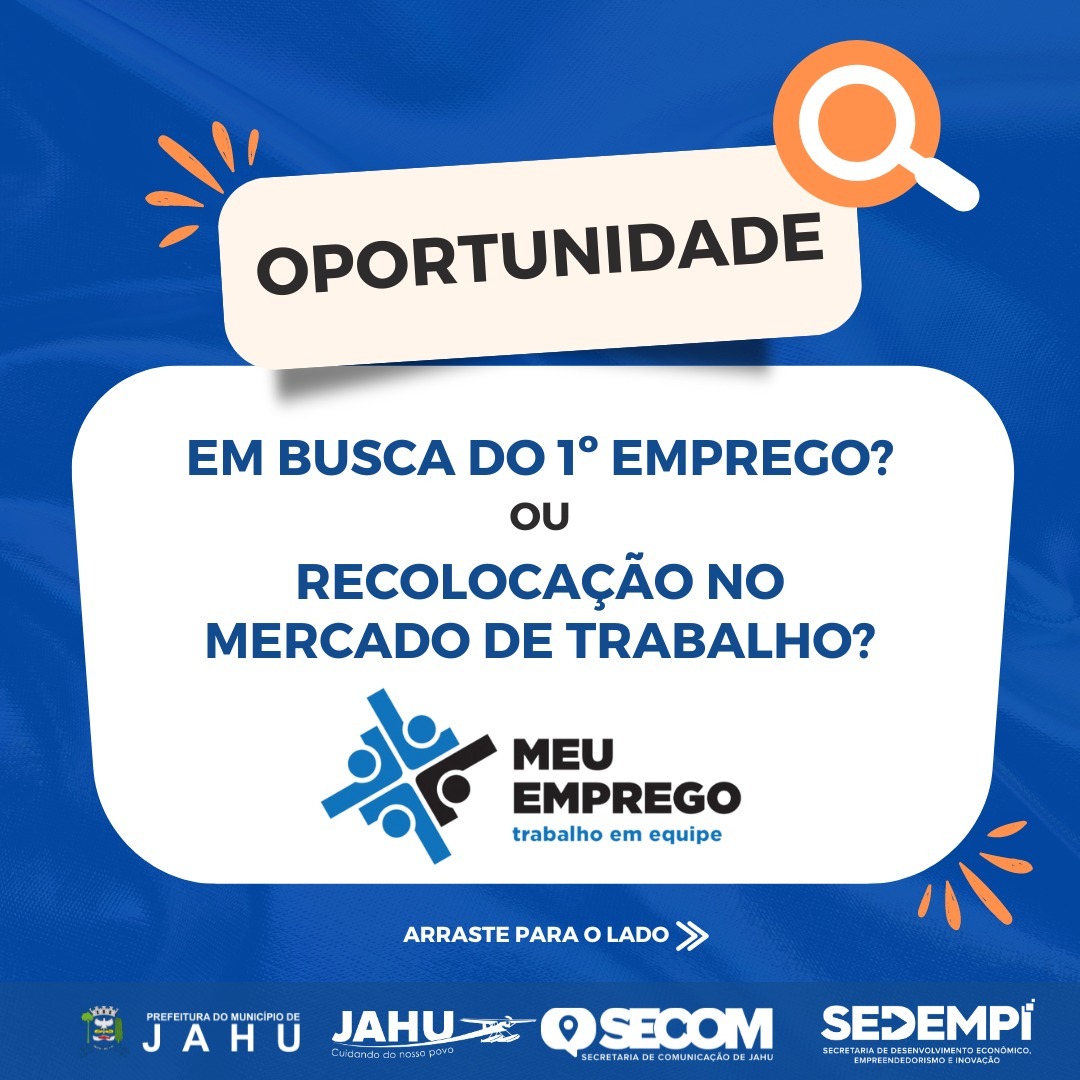 Desvendar o Caminho para o Sucesso Profissional - Inscrições Abertas para o Meu Emprego" em Jahu"